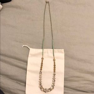 Long statement necklace